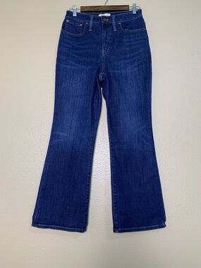 Madewell Women’s Curvy Cali Jeans Demi Boot Dark Wash Size 28